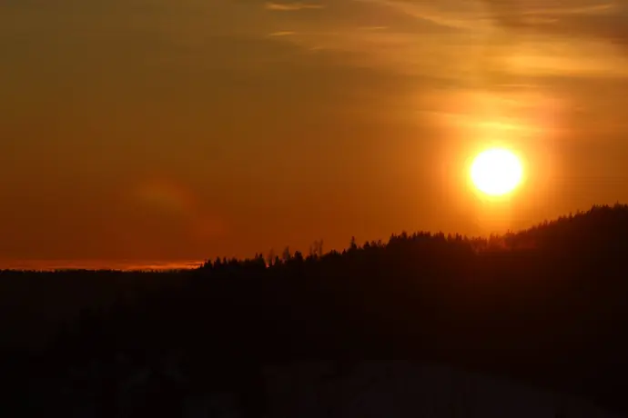 Coucher de soleil dans les Vosges 2© Thomas Besançon-Dupuy